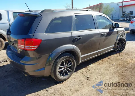 2018 Dodge Journey Se from USA, damaged, VIN 3C4PDCAB1JT152572